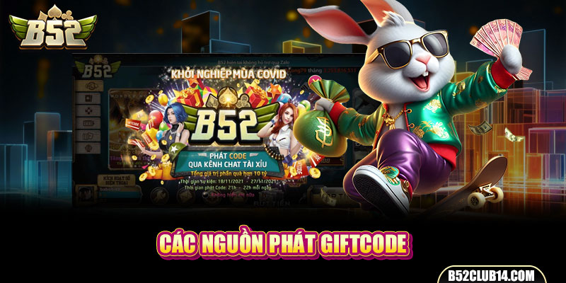 Các nguồn phát giftcode