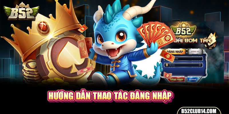 Hướng dẫn thao tác đăng nhập