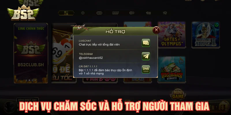 B52 có uy tín không cần kiểm tra qua kênh hỗ trợ người dùng