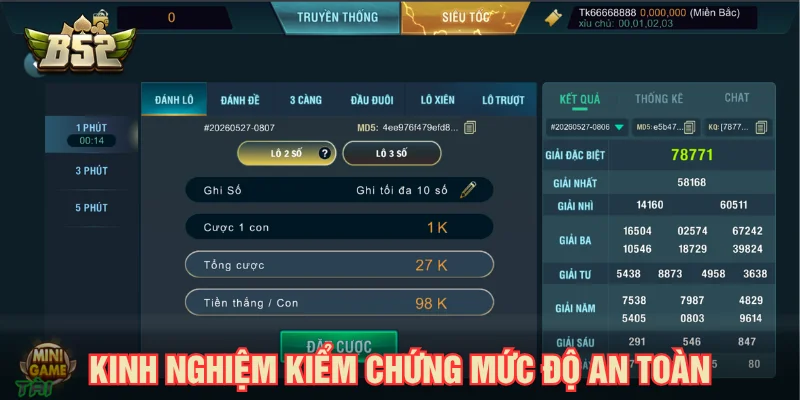B52 có uy tín không cần kiểm tra qua link chính thức và trải nghiệm sử dụng